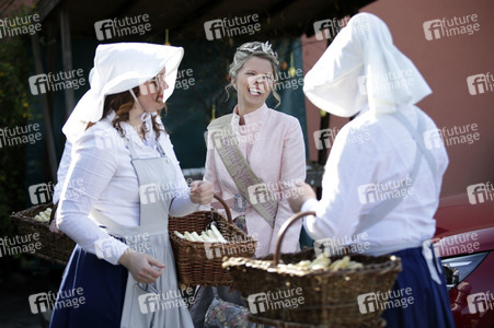 Eröffnung der Spargelsaison 2020 in Beelitz