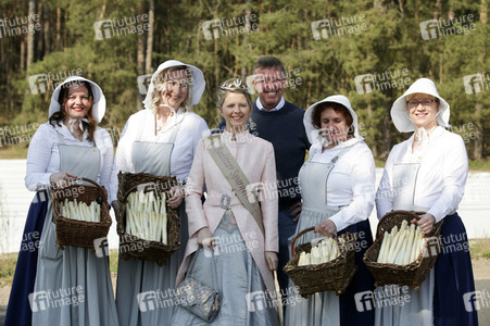 Eröffnung der Spargelsaison 2020 in Beelitz