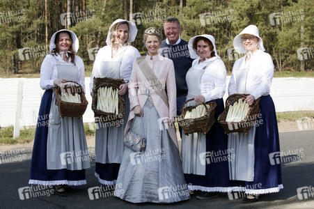 Eröffnung der Spargelsaison 2020 in Beelitz