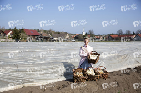 Eröffnung der Spargelsaison 2020 in Beelitz
