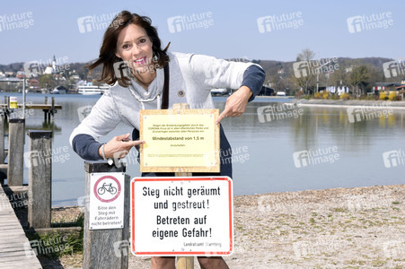 Photoshooting mit Carin C. Tietze am Starnberger See