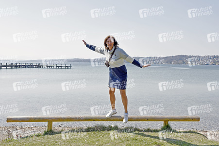 Photoshooting mit Carin C. Tietze am Starnberger See