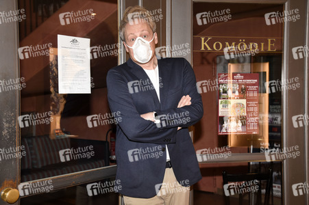 Reduzierte Proben wegen der Corona-Krise in der Komödie im Bayerischen Hof in München