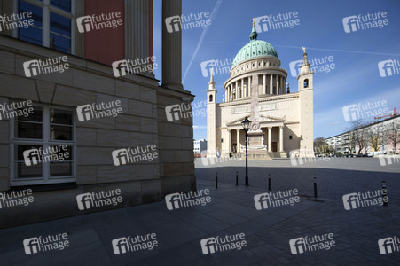 Eingeschränkter Oster-Gottesdienst wegen Corona-Krise in Potsdam