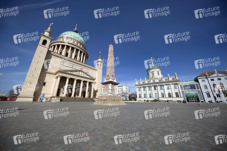 Eingeschränkter Oster-Gottesdienst wegen Corona-Krise in Potsdam