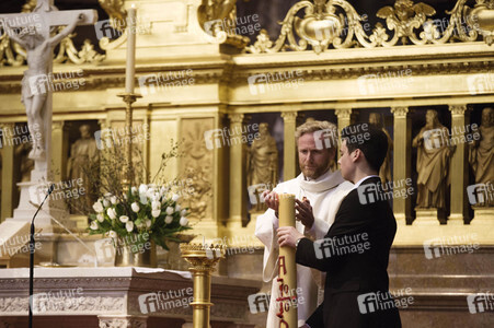 Festgottesdienst am Ostersonntag im Berliner Dom in Berlin
