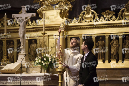 Festgottesdienst am Ostersonntag im Berliner Dom in Berlin