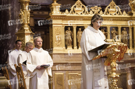 Festgottesdienst am Ostersonntag im Berliner Dom in Berlin