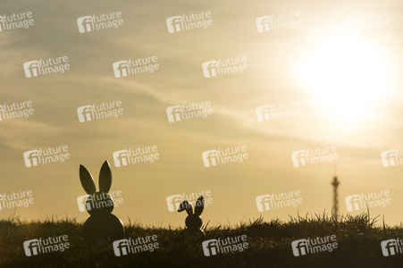 Osterhasen in Berlin