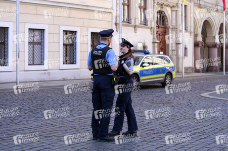 Polizekontrollen nach Aufruf zu einer Demonstration in Görlitz