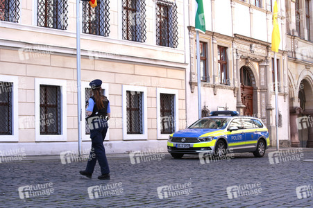 Polizekontrollen nach Aufruf zu einer Demonstration in Görlitz