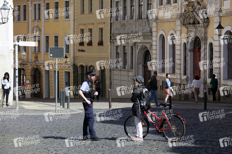 Polizekontrollen nach Aufruf zu einer Demonstration in Görlitz