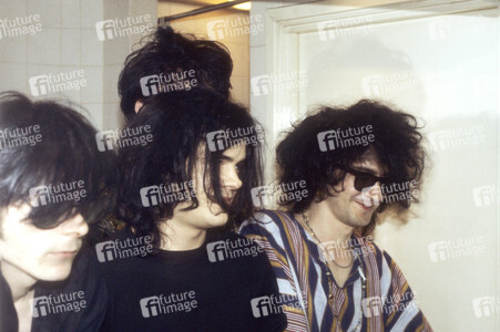 Fototermin mit The Sisters of Mercy in London