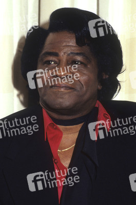 Pressetermin mit James Brown in London