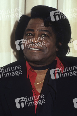 Pressetermin mit James Brown in London