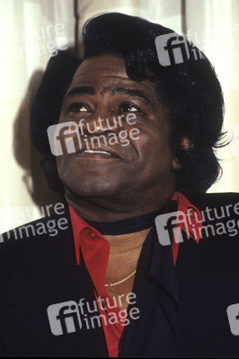 Pressetermin mit James Brown in London