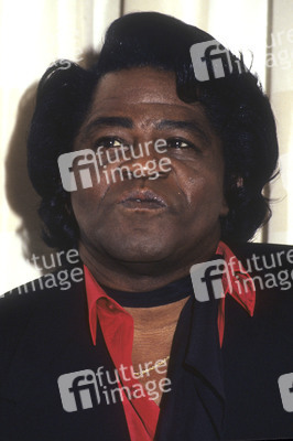 Pressetermin mit James Brown in London