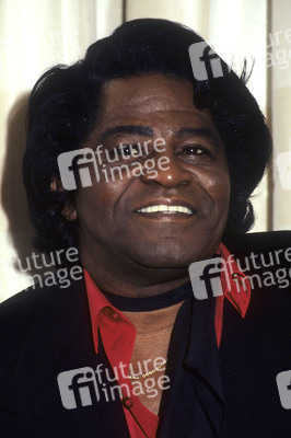 Pressetermin mit James Brown in London