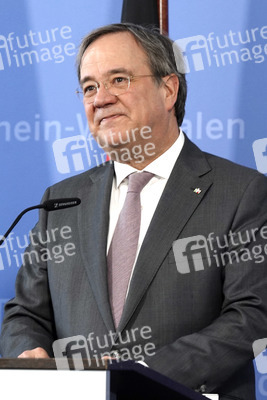 Pressestatement von Armin Laschet in Düsseldorf
