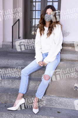 Fototermin mit Lena Meckel in München