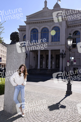 Fototermin mit Lena Meckel in München