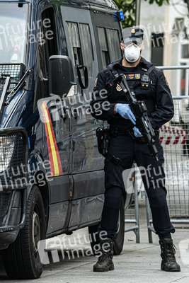 Coronamaßnahmen in Madrid