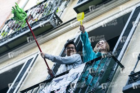 Coronamaßnahmen in Madrid