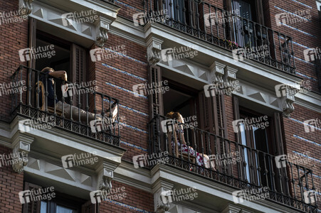 Coronamaßnahmen in Madrid