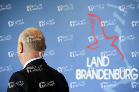 Pressekonferenz zur Eindämmungsverordnung für das Land Brandenburg in Potsdam