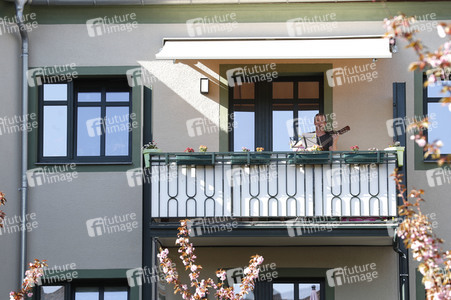 Balkonkonzert in Halle