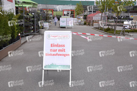 Symbolfoto Öffnung der Gartencenter und Baumärkte in Bayern