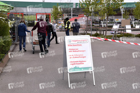 Symbolfoto Öffnung der Gartencenter und Baumärkte in Bayern