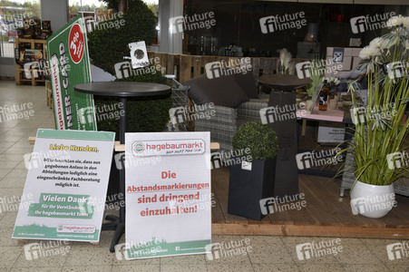 Symbolfoto Öffnung der Gartencenter und Baumärkte in Bayern