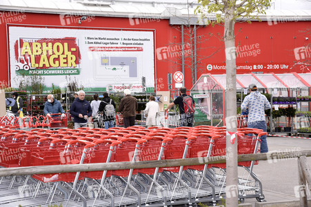 Symbolfoto Öffnung der Gartencenter und Baumärkte in Bayern