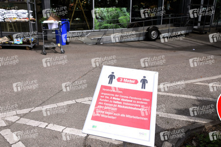Symbolfoto Öffnung der Gartencenter und Baumärkte in Bayern