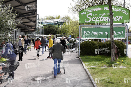 Symbolfoto Öffnung der Gartencenter und Baumärkte in Bayern
