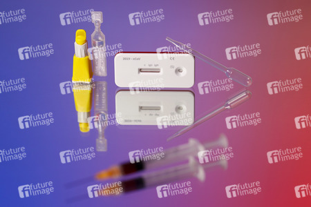 Symbolfoto Corona-Test