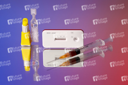 Symbolfoto Corona-Test