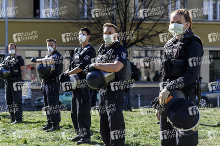 4. Verschwörungstheoretiker-Protest in Berlin