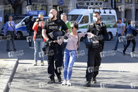 4. Verschwörungstheoretiker-Protest in Berlin
