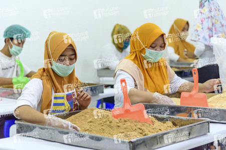 Kokosblütenzuckerproduktion in Yogyakarta