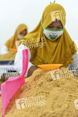 Kokosblütenzuckerproduktion in Yogyakarta