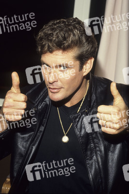 Photoshooting mit David Hasselhoff in London