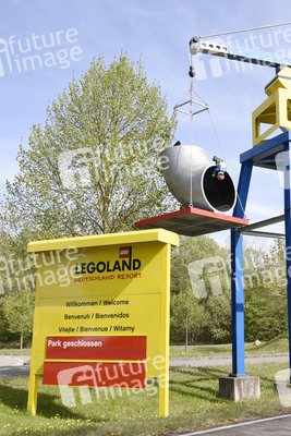 Legoland Deutschland während der Corona-Krise in Günzburg