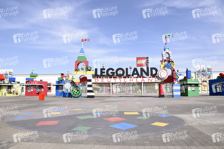 Legoland Deutschland während der Corona-Krise in Günzburg