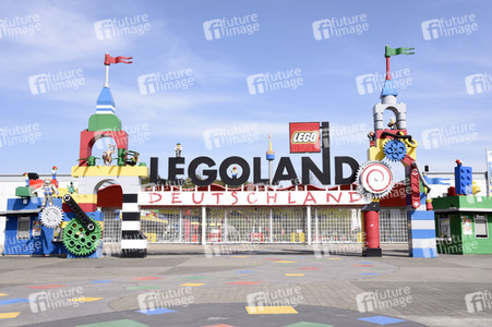 Legoland Deutschland während der Corona-Krise in Günzburg