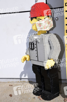 Legoland Deutschland während der Corona-Krise in Günzburg