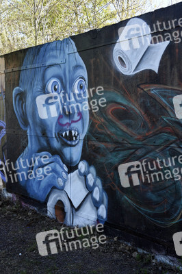 Graffiti zur Coronakrise in Berlin