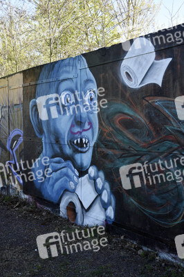 Graffiti zur Coronakrise in Berlin