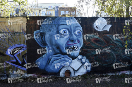 Graffiti zur Coronakrise in Berlin